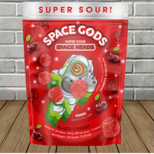 Space Gods Super Sour Space Heads Gummies 900mg Best Sales Price - Gummies