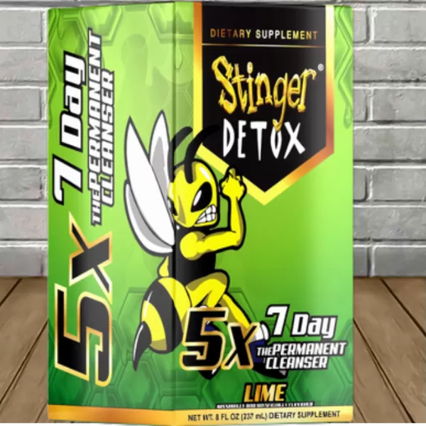 Stinger Detox 5X 7-Day Permanent Cleanser Best Sales Price -