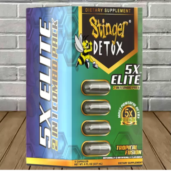 Stinger Detox 5X Elite 2-In-1 Combo Best Sales Price - Edibles