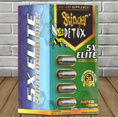 Stinger Detox 5X Elite 2-In-1 Combo Best Sales Price - Edibles