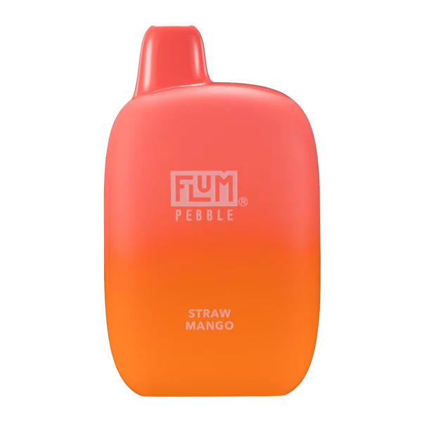 Straw Mango Flum Pebble 6000 Puffs Rechargeable Disposable Vape 14ML Best Sales Price - Disposables