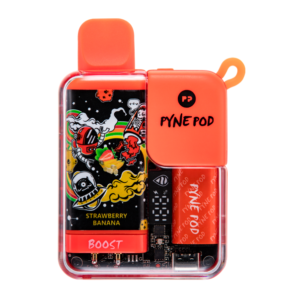 Strawberry Banana Pyne Pod Boost Best Sales Price - Disposables