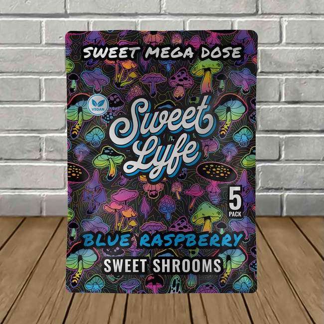 Sweet Lyfe Sweet Shrooms Mega Dose Gummies 5ct Best Sales Price - Gummies