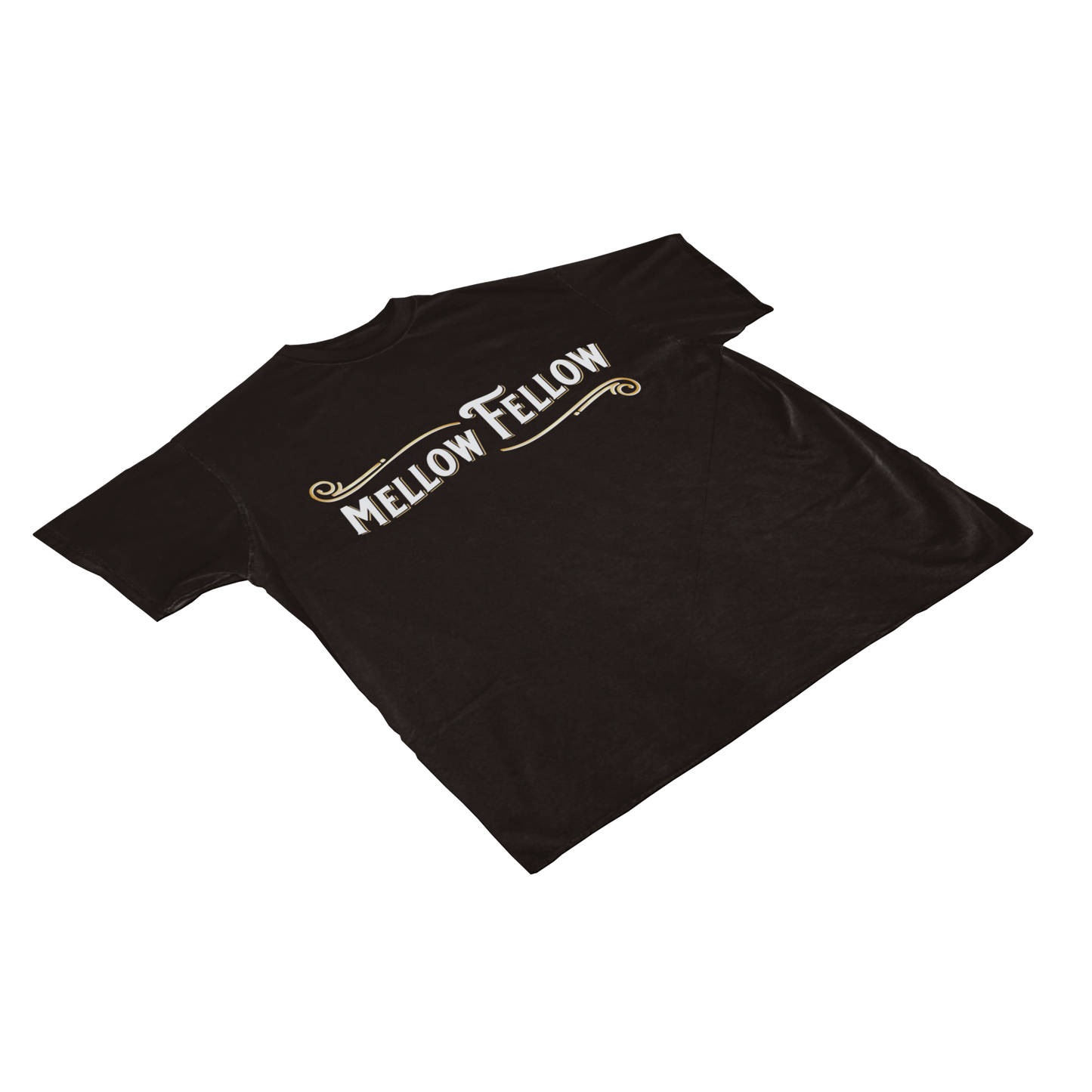 Mellow Fellow Black Logo T-Shirt Best Sales Price - Merch & Accesories