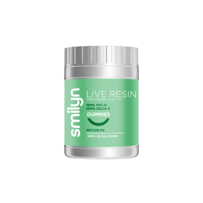 Smilyn THC-O / Delta 9 LIVE Resin Gummies – TenVape