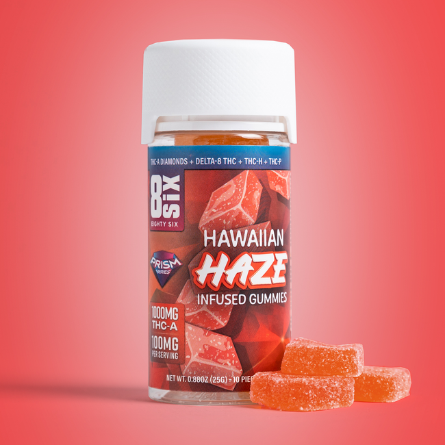 Eighty Six Hawaiian Haze 1000MG THC-A Gummies Best Sales Price - Gummies