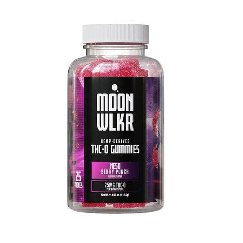 THC Edibles - Berry Punch Neso Gummies - 25mg - By MoonWLKR Best Sales Price - Gummies