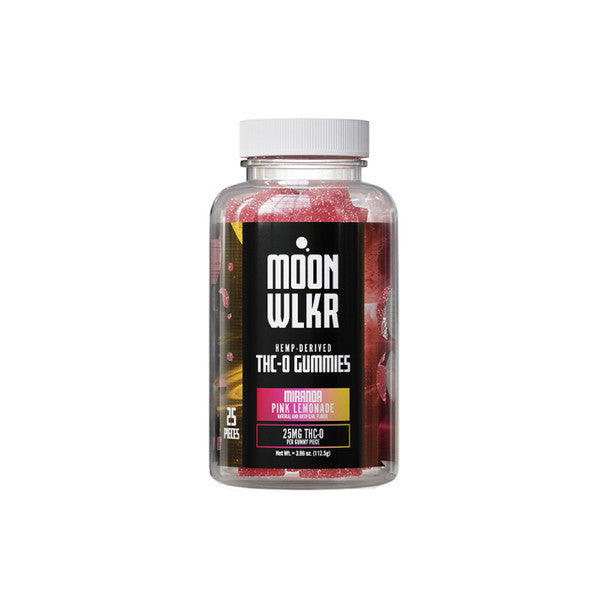 THC Edibles - Pink Lemonade Miranda Gummies - 25mg - By MoonWLKR Best Sales Price - Gummies