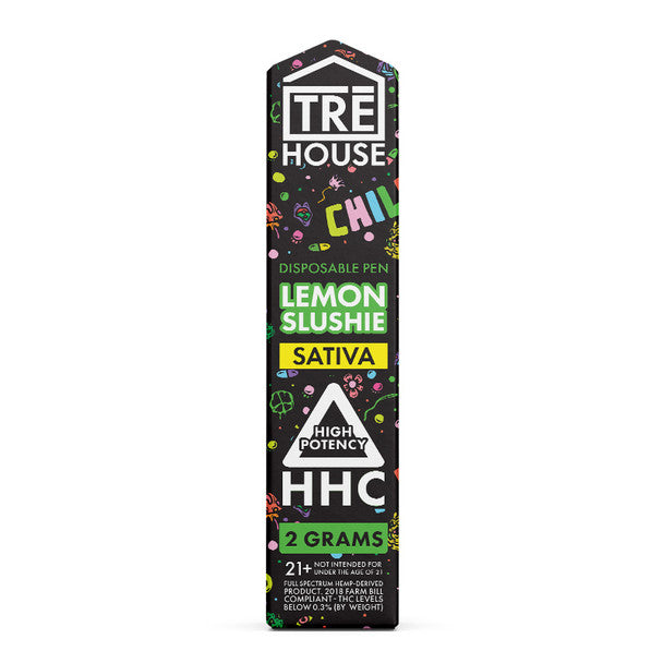 TRE House High Potency HHC Lemon Slushie Disposable 2 Grams Best Sales Price - Vape Pens