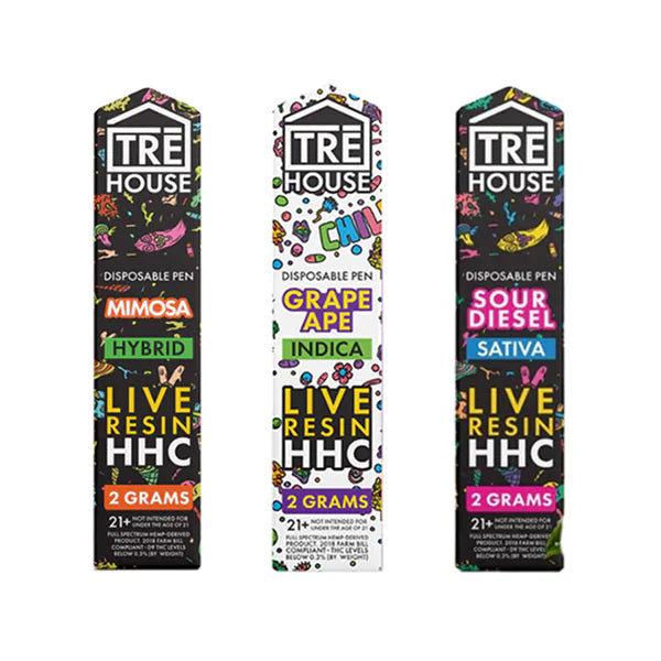 TRE House Live resin HHC Disposable Pen 2G Best Sales Price - Vape Pens