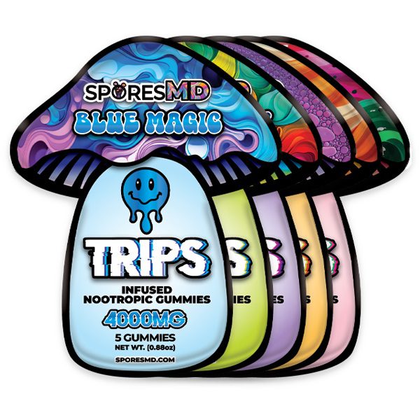 SporesMD Trips Nootropics Gummies 5 Counts Best Sales Price - Gummies