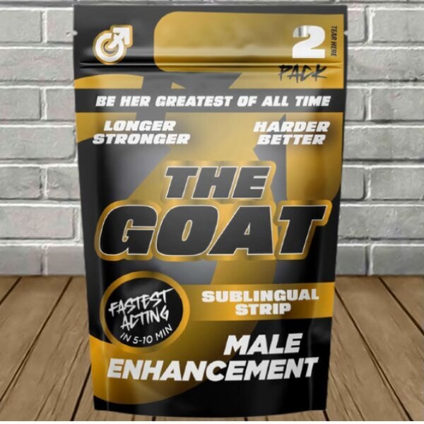 The GOAT Male Enhancement Sublingual Strip (2pk) Best Sales Price - CBD