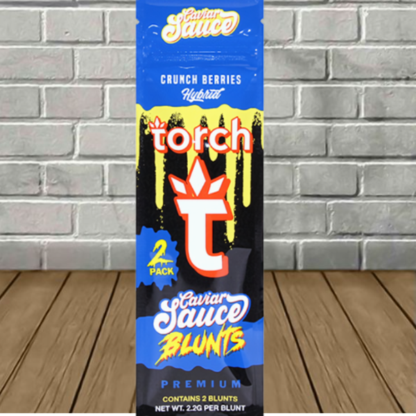 Torch Caviar Sauce Blunts 2pk Best Sales Price - CBD