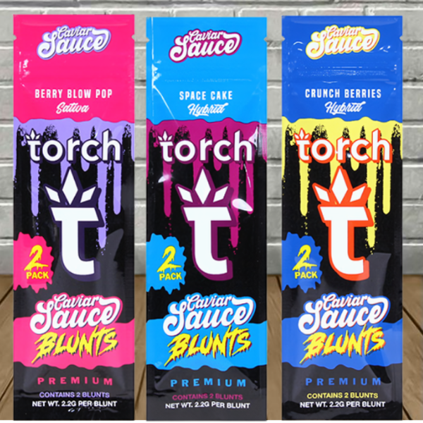 Torch Caviar Sauce Blunts 2pk Best Sales Price - CBD