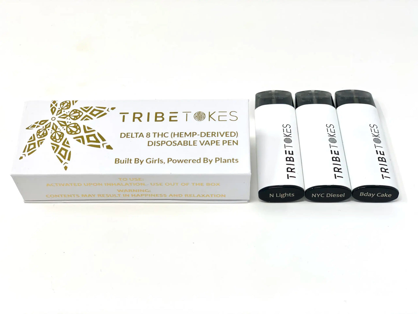 TribeTokes Delta 8 Disposable Vape – Birthday Cake (Hybrid) | Half Gram Bars