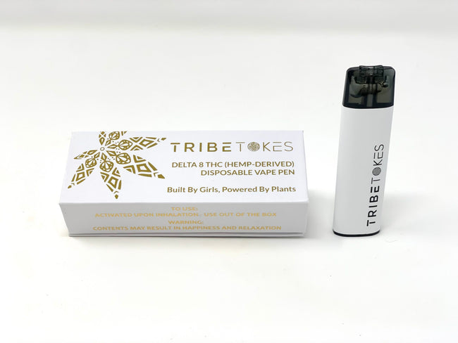 TribeTokes 1:1 Ratio Delta 8 Disposables | For Anxiety Pain and Sleep Best Sales Price - Vape Pens
