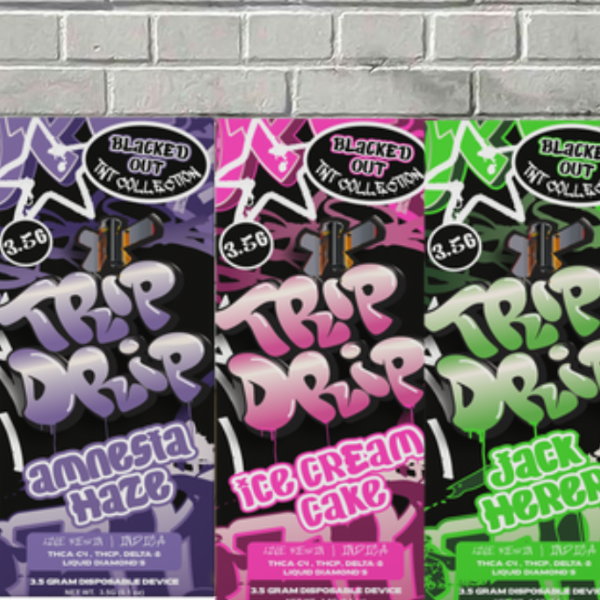 Trip Drip Blacked Out TNT Collection Disposable 3.5g Best Sales Price - Vape Pens