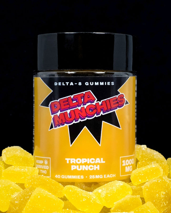 Delta Munchies Tropical Punch Delta 8 Gummies Best Sales Price - Gummies