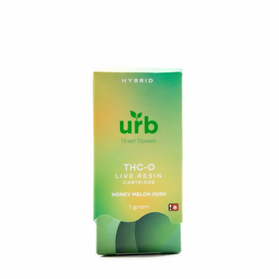 Urb Honey Melon Kush THC-O Live Resin Cartridge (1g) Best Sales Price - Vape Cartridges