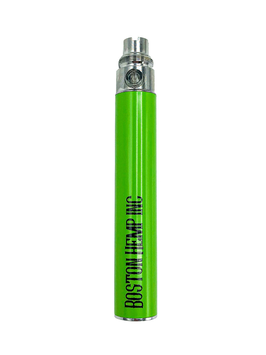 Boston Hemp Inc Green Vape Pen Battery – 510 Thread Best Sales Price - Vape Pens