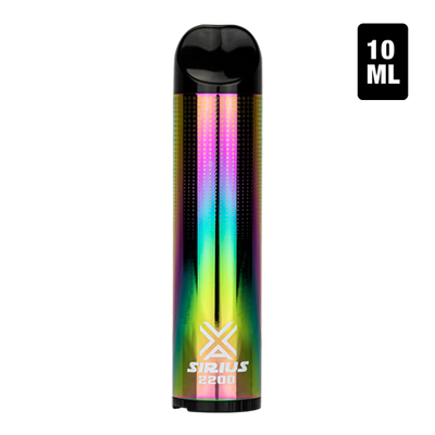 VaporLax Sirius Rainbow Mix Disposables 2200 Puffs 10ml