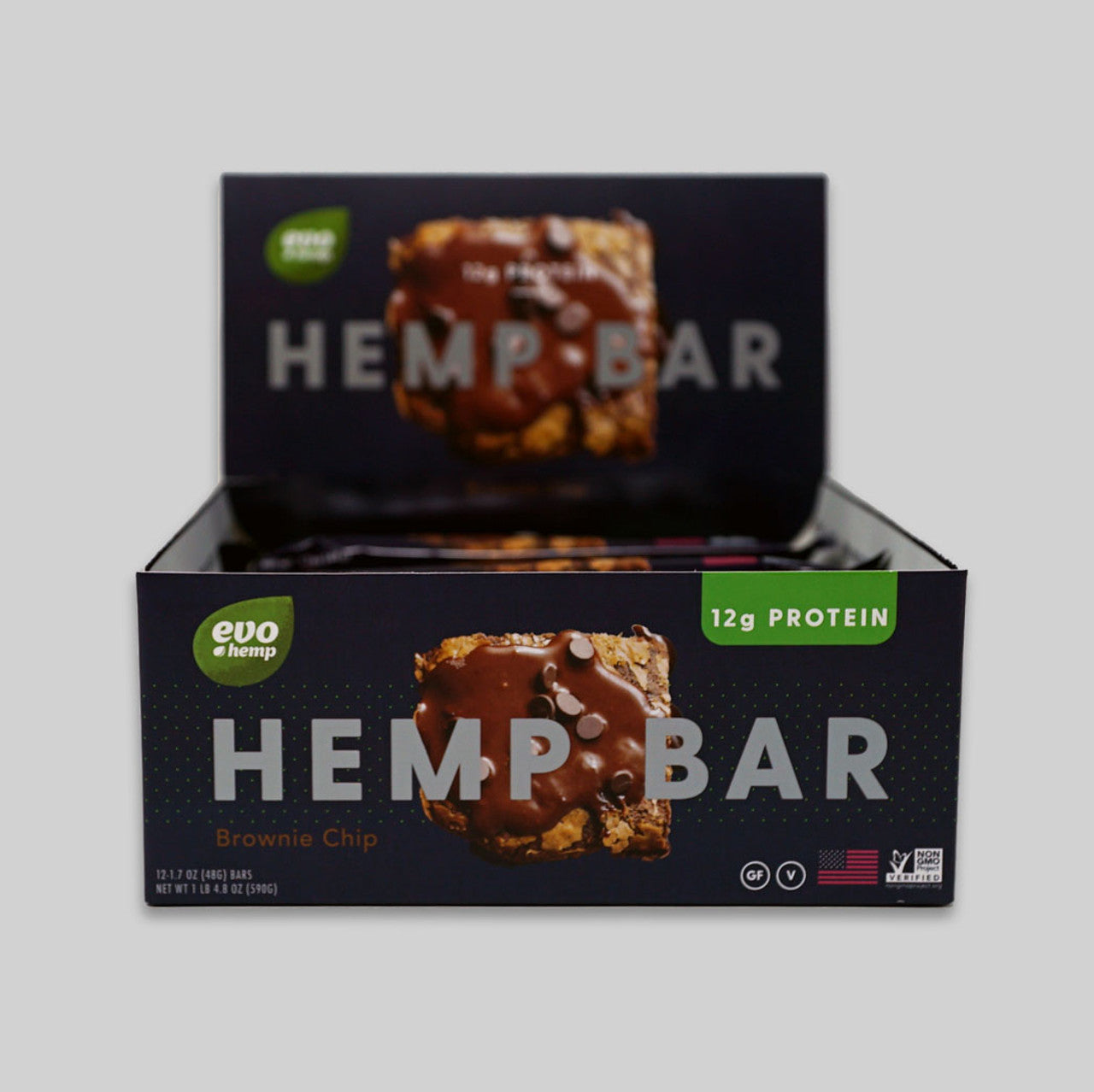 Evo Hemp Variety Pack Hemp Bars - 4 Boxes Best Sales Price - Gummies