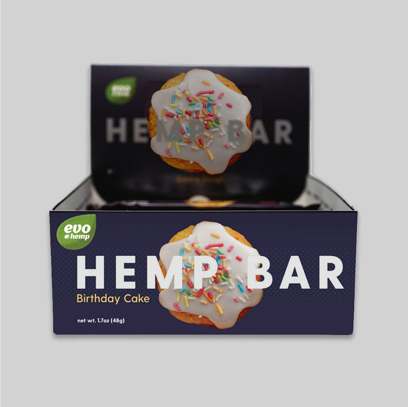 Evo Hemp Variety Pack Hemp Bars - 4 Boxes Best Sales Price - Gummies