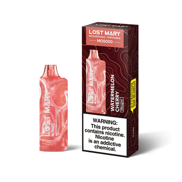 Watermelon Cherry Lost Mary MO5000 Disposable Vape Kit 5000 Puffs 13.5ml Best Sales Price - Disposables