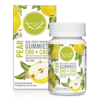 WYLD CBD Edible Lemon Gummies 25MG Best Sales Price - Gummies