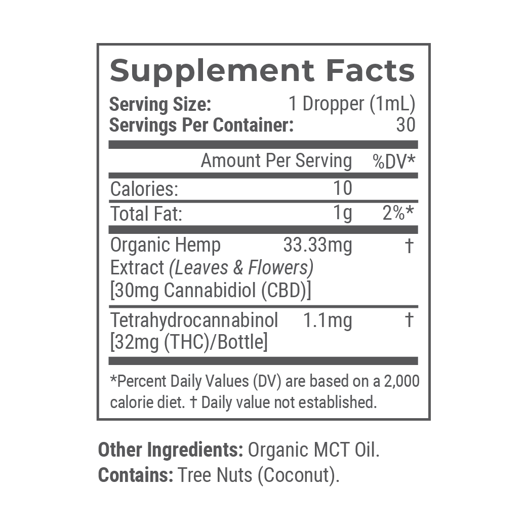 Joy Organics Full Spectrum Tincture (Unflavored) Best Sales Price - Tincture Oil