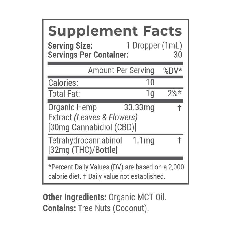 Joy Organics Full Spectrum Tincture (Unflavored) Best Sales Price - Tincture Oil