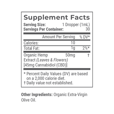 Joy Organics Unflavored: Organic Broad Spectrum CBD Tincture Best Sales Price - Tincture Oil