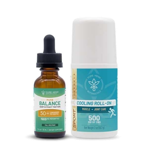 Pure Sports Pack by Pure Hemp Botanicals Best Sales Price - Tincture Oil