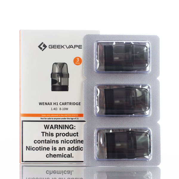 GeekVape Wenax H1 Replacement Pods Best Sales Price - Pod System