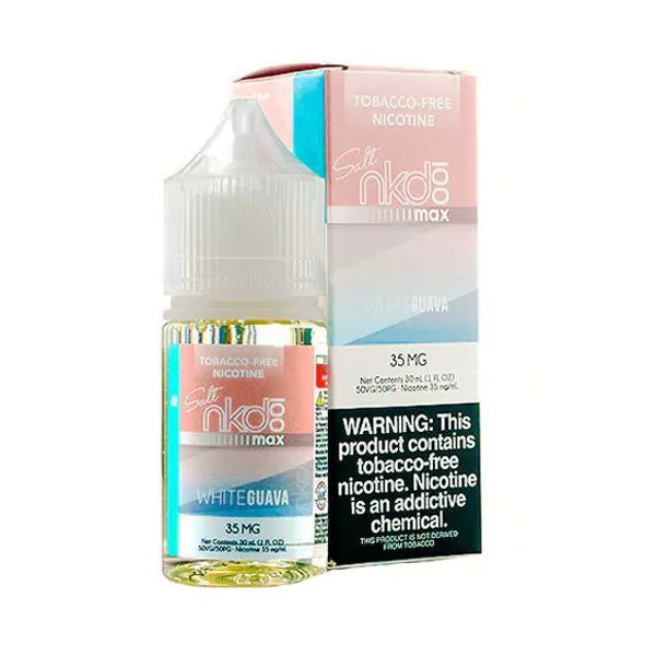 White Guava Ice NKD 100 Max TFN Salt Nic E-Juice 30ml Best Sales Price - eJuice