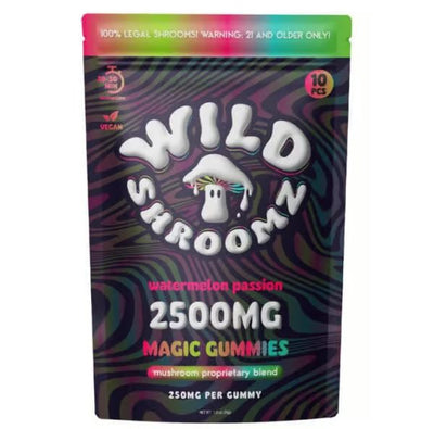 Wild Orchard Wild Shroomz Mushroom + Delta 9 Gummies 2500mg or 7500mg Best Sales Price - Gummies