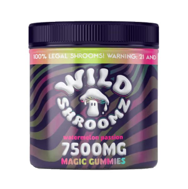 Wild Orchard Wild Shroomz Mushroom + Delta 9 Gummies 2500mg or 7500mg Best Sales Price - Gummies