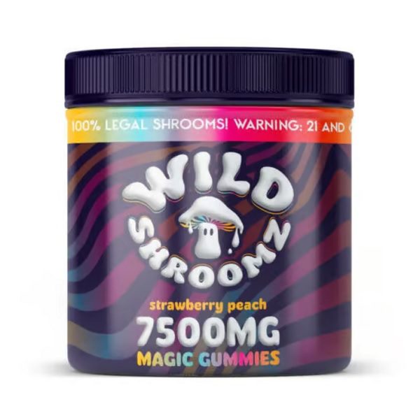 Wild Orchard Wild Shroomz Mushroom + Delta 9 Gummies 2500mg or 7500mg Best Sales Price - Gummies