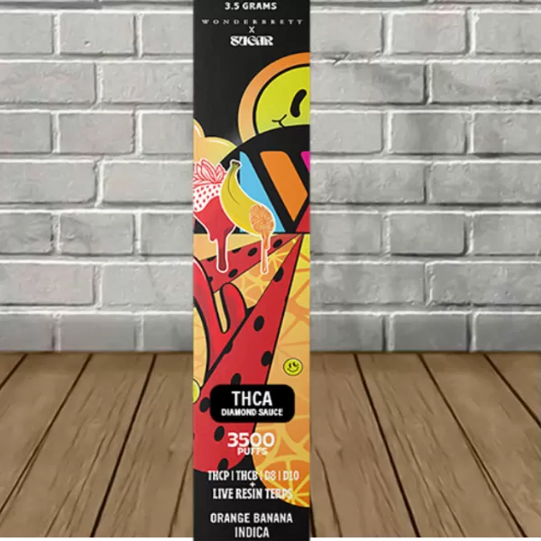 Wonderbrett X Sugar THCa Disposable 3.5g Best Sales Price - Vape Pens
