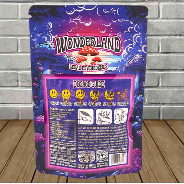 Wonderland Legal Psychedelics Gummies 10ct Best Sales Price - Gummies