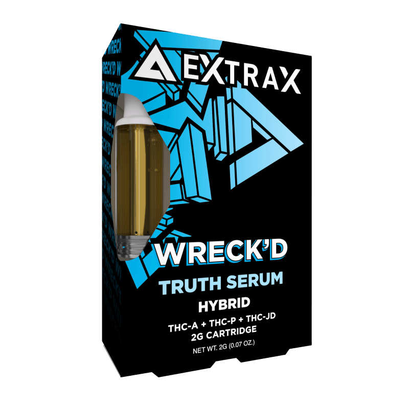 Delta Extrax Truth Serum | Cartridge THCa 2G | Wreck’d Best Sales Price - Vape Cartridges