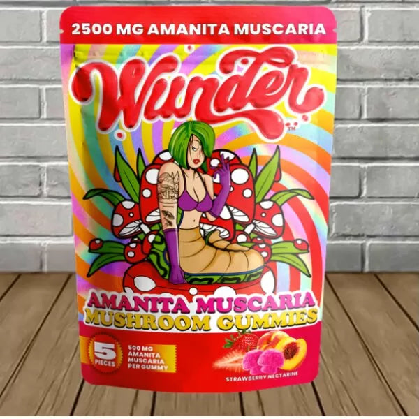 Wunder Amanita Muscaria Mushroom Gummies 2500mg Best Sales Price - Gummies