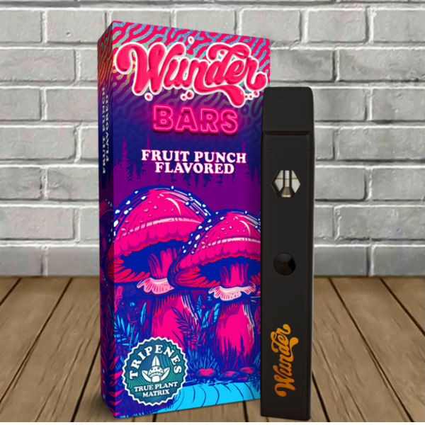 Wunder Bars Magic Mushroom Disposable Vape 2.2g Best Sales Price - Vape Pens