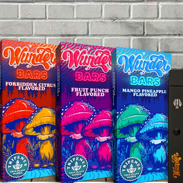 Wunder Bars Magic Mushroom Disposable Vape 2.2g Best Sales Price - Vape Pens