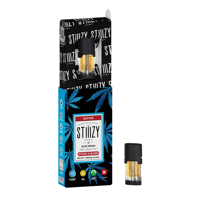 STIIIZY Hemp X-Blend Pods (1g) Best Sales Price - Vape Cartridges