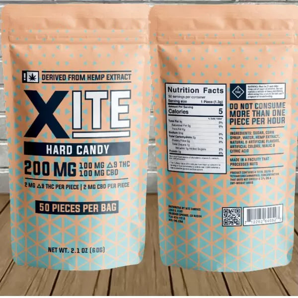 Xite Delta 9 THC Hard Candy Best Sales Price - Gummies