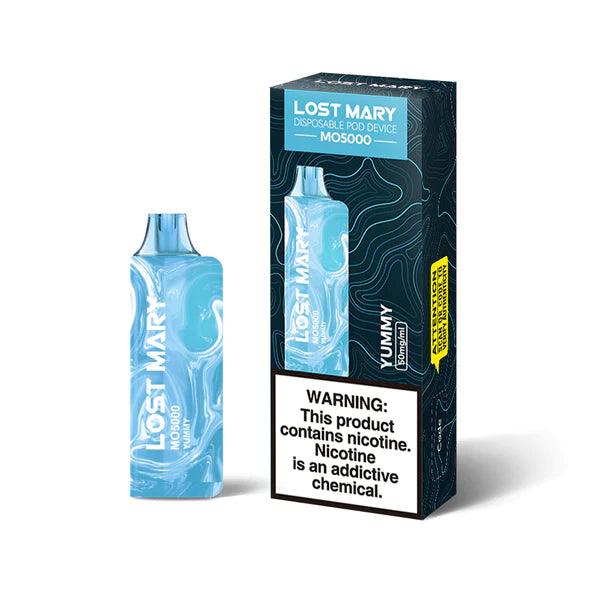 Yummy Lost Flavor Lost Mary MO5000 Disposable Vape Kit 5000 Puffs 13.5ml