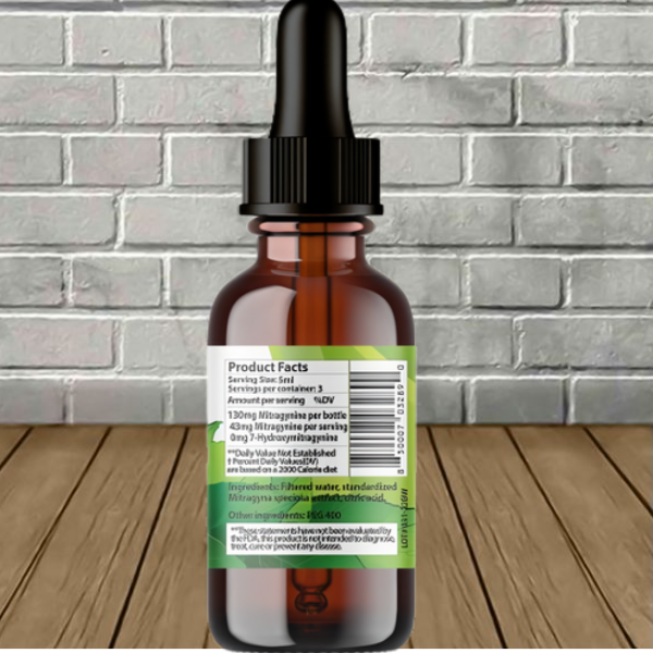 Zion Herbals 65 Salt 65% Liquid Kratom Extract 15ml Best Sales Price - CBD