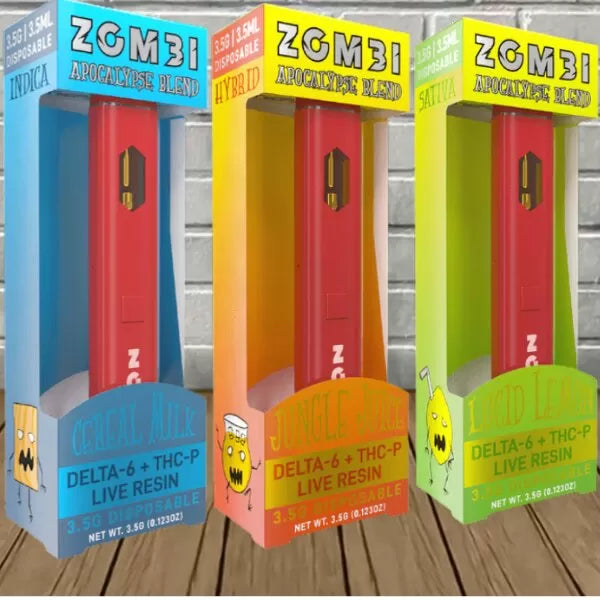 Extrax Review Zombi Apocalypse Blend 3.5G Disposable Vape - Cereal Milk   Hemp City USA Vape Review Australia