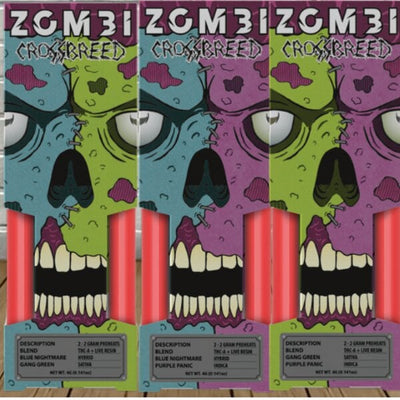 Zombi Crossbreed Live Resin THCa Duo Disposable 4g Best Sales Price - Vape Pens